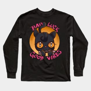 Bad Luck, Good Vibes Long Sleeve T-Shirt